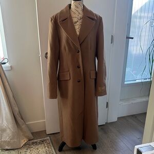 Aritzia Tan Trench Coat